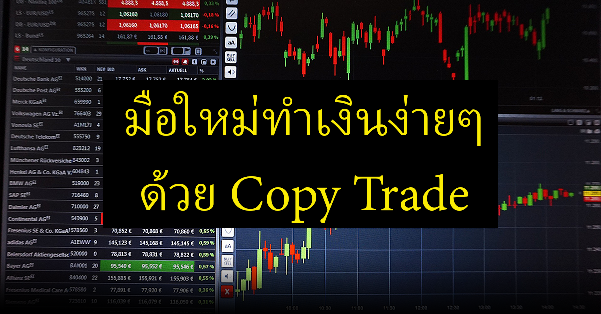Copy Trade โปรกไหนดี ? 11 วิธีเลือก Copy Trade Forex และ ทองคำ